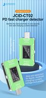 Outil de test de puissance de courant de tension de charge de détecteur de chargeur rapide durable JCID JC-CT02 PD pour iPhone Android vérifier rapidement