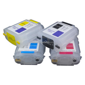 Cartuchos de <span class=keywords><strong>tinta</strong></span> recargables No.10 <span class=keywords><strong>82</strong></span> para impresora <span class=keywords><strong>HP</strong></span> Designjet 500 500ps 800 800PS 815MFP 820MFP cc800pc - Product Image 4