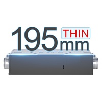 Système de ventilation ERV rectangulaire pour maison contrôlé par mobile, filtre PM2.5, économie d'énergie, unité de récupération de chaleur, récupérateur résidentiel