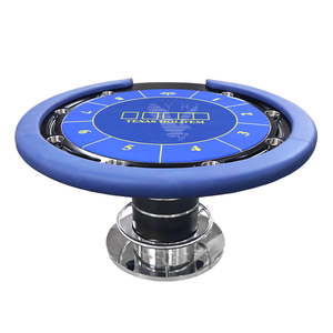 SUCCESSOR Deluxe Black <span class=keywords><strong>Jack</strong></span> Mesa de póquer Estilo europeo Lujo Casino Texas Holden <span class=keywords><strong>Poker</strong></span> con patas de madera para entretenimiento - Product Image 2