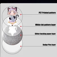 Badges et broches tendance à l'effigie de personnages de dessins animés, épingles personnalisées avec logo doré peint sur mesure, forme personnalisée, accessoires pour usage quotidien