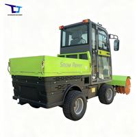 Souffleuse à neige tout-terrain, machine d'entretien des routes hivernales, déneigement, nouvelle souffleuse à neige à essence, balayeuse