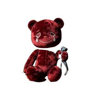 ตุ๊กตาหมีกำมะหยี่สีเข้มแบบขายส่ง, ตุ๊กตาสัตว์สั่งทำพิเศษ, ของขวัญขายส่งพร้อมใบรับรองความปลอดภัย - Product Image 1