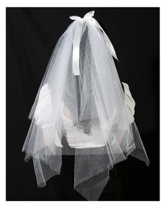 Tissu en maille douce et transparente pour robe de mariée, décoration nuptiale, voile, moustiquaire, matériaux de couture DIY - Product Image 4