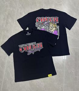 T-shirts pour hommes de haute qualité, imprimés lettres streetwear, <span class=keywords><strong>marque</strong></span> de luxe, motif 'THAT'S a AWFUL LOT of COUGH SYRUP' - Product Image 4
