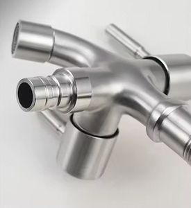 <span class=keywords><strong>Grifo</strong></span> de lavadora de doble salida de acero inoxidable 304 de salida de fábrica de diseño moderno alargado uno en dos multifunción - Product Image 4