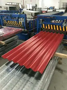 DX51 Z30-Z600 Alumínio revestido de zinco ppgi ppgl Folha de aço corrugado galvanizado revestido de cor Chapas de metal para telhados