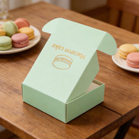 Emballage de biscuits de luxe personnalisé de haute qualité, boîte d'emballage en papier pour biscuits sucrés