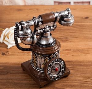 Amerikan Vintage kamera telefon modeli yaratıcı ev mağaza dekorasyon para kutusu Modern tasarım yıldönümü knick-knacks için - Product Image 6