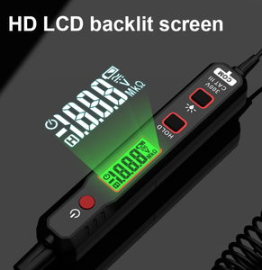 Ht86b kỹ thuật số vạn năng 12-300V <span class=keywords><strong>AC</strong></span> DC kỹ thuật số điện áp Detector thợ điện Công cụ bút hình vạn năng vôn kế - Product Image 5