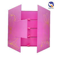 Servicio OEM, Muestra Gratuita, Caja de Embalaje de Joyería de Cartón con Forma de Cajón, Tamaño Personalizado, con Logotipo