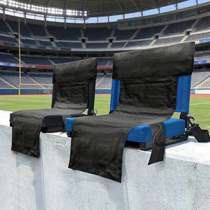 Usb Heated Seat <b>Cushion</b> Portable Camping Chair <b>Cover</b> Adjustable Temperature Warm Outdoor <b>Cushion</b> Black Polyester Foldable - Product Image 4