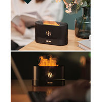 Joli diffuseur d'huile essentielle d'arôme portable en forme de flamme ODM Design créatif à faible bruit pour la maison ou l'hôtel Garantie 1 an