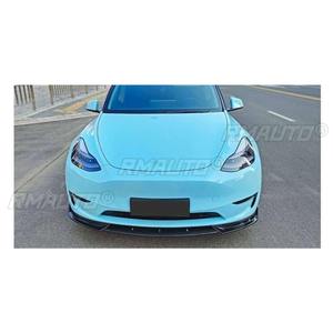 Protector de Parachoques Delantero para Tesla Model Y 2019-2024, Difusor, Kit de Carrocería, Cubierta Protectora, Accesorios para Auto - Product Image 4