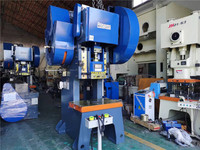 J23-63T C cadre ouvert retour excentrique moteur machine de presse/Aluminium Foil container making poinçonnage machine