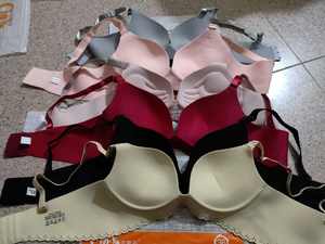 アジア女の子ファッションシンプルピュアカラープッシュアップワイヤレスワンピースブラコンフォートワイヤー無料女性シームレスブラ - Product Image 2