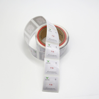 SUNLANRFID Mini etiquetas de Control DE ACCESO 50*50mm FUDAN F08 FM11RF08 13,56 MHz RFID NFC pegatina para tarjeta de Control de acceso