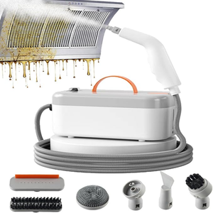 Limpiador a Vapor Eléctrico Portátil, Máquina Multiusos Ajustable para Limpieza Profunda y Desinfección en el Hogar con Fuente de Alimentación - Product Image 3