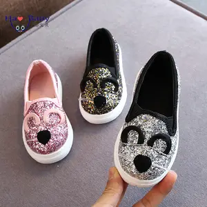 Hao Baby Cartoon Cat For Kids Girls Children Casual Shoes
