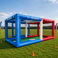 Structure gonflable hermétique pour arène de drone, type tente à armature, pour compétition de drone commercial et entraînement de drone
