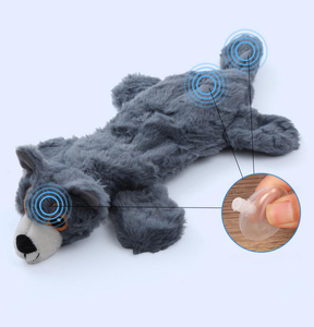 कारखाने डिजाइन कस्टम लोगो रंग इंटरैक्टिव स्क्वीकी च्यू डॉग टॉय टेइथिथिथिथिथिथिथिथिथिथिथिथिथिथिथिथिथिथिथिथिंसिग - Product Image 3