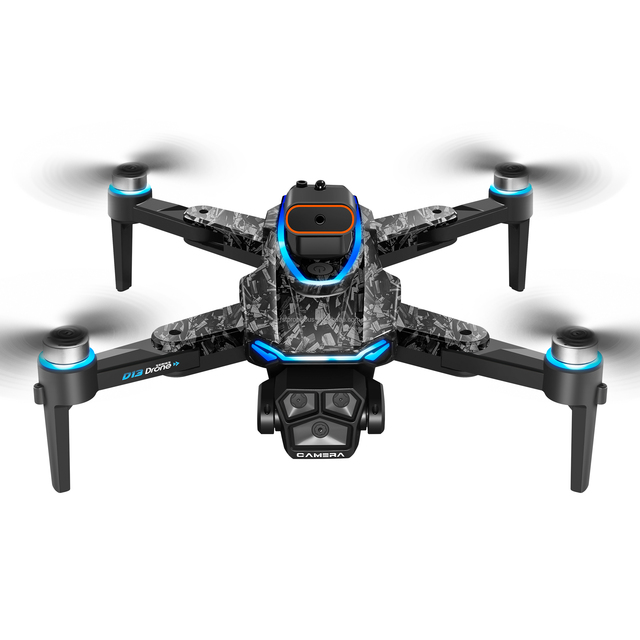 D13 Cheap Drone 4k Hd Dual Camera Fpv 15 Minutes Flying Long Range Rc Quadcopter Foldable Mini Drone 5.5" Remote Control