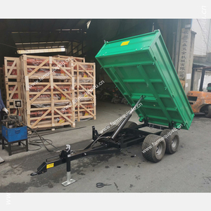 <span class=keywords><strong>Remorque</strong></span> à benne basculante pour tracteur <span class=keywords><strong>agricole</strong></span> à 4 roues <span class=keywords><strong>de</strong></span> 2 tonnes personnalisée; <span class=keywords><strong>remorque</strong></span> hydraulique à double essieu <span class=keywords><strong>de</strong></span> 3 tonnes et 4 tonnes - Product Image 3