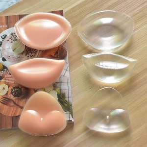 Almohadillas de Sujetador Adhesivas Invisibles para Bikini, Gruesas, Impermeables, de Silicona Triangular, Diseño Shu Runa, Lindas y Pequeñas, Hechas en Yiwu - Product Image 1
