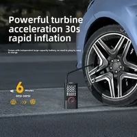 Hot-Selling 120W Wireless Smart Portable Car Air Pump ABS Material for Tire Box Packed