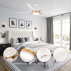 Trung quốc trắng LED quạt trần RGB đèn CELLO <span class=keywords><strong>fan</strong></span> với loa và RGB lightlights 60 trong - Product Image 3