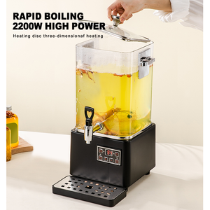 WINNERS Hotel Cafe 15L 25L Desktop Square Réservoir automatique de brassage de thé Chaudière à eau électrique Infuseur de thé <span class=keywords><strong>Percolateur</strong></span> à café Urne - Product Image 5