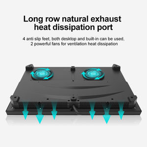 Placa de Inducción Eléctrica Integrada de Nuevo Diseño para Cocina, 110V 1500W, 2 Hornillas con Función de Olla Caliente y Panel de Vidrio de Grado Superior - Product Image 4