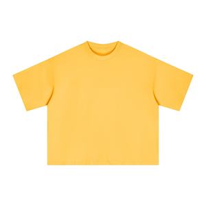 Camiseta TKAN75 Personalizada de Estilo Urbano Unisex Vintage con Lavado Ácido Y2K, Corte Cuadrado, Camiseta de Manga Corta Holgada de Algodón 100% para Hombre - Product Image 3