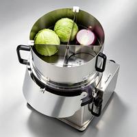 Automatische Commerciële Fruit Ui Kool Groente Snijmachine Motor Roestvrij Staal 110/220V 0.37kW Eenvoudig te bedienen