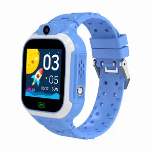 FLY RABBIT Cheap WIFI LBS Location Phone Video Call SIM Card kids 4G smart watch with SOS Polish English Spanish Russian Dutch