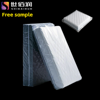 Housse de Matelas Transparente en PE Sur Mesure, Résistante, Jetable et Imperméable, avec Logo Personnalisé pour Déménagement et Rangement