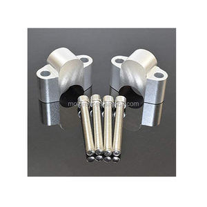 Pour moto <span class=keywords><strong>125</strong></span> 200 390 <span class=keywords><strong>Duke</strong></span> <span class=keywords><strong>2013</strong></span> à 2016 Duke390 Duke200 Duke125 28mm 1-1/8 "guidon Riser up 30mm support Kit pièces - Product Image 5