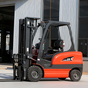 מלגזה טלסקופית בהתאמה אישית 2/3 טון, מלגזה חשמלית חדשה, מלגזה לשטח קשה עם מזלגות - Product Image 3