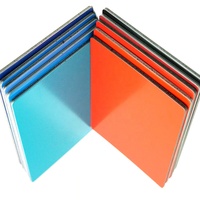 4mm ACM bahan komposit aluminium dekorasi papan nama Hotel-desain industri Anodized selesai dicetak kelas A2 tahan api