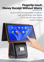 Kiosco Interactivo MASUNG con Pantalla Táctil de 21.5 Pulgadas para Comercios, con Opciones Personalizables - Cámara, Escáner, Impresora