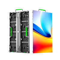 Display LED a colori per interni P2.976 con cabinet in alluminio pressofuso, alta frequenza di aggiornamento 7680Hz, per palcoscenici ed educazione