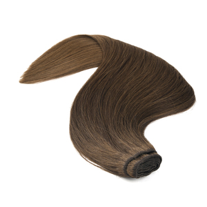 Extensiones de Cabello Humano Remy Virgen Chino al por Mayor, 20 Pulgadas, Doble Trama a Máquina, Liso, Superventas K.SWIGS 100g 3-6 - Product Image 1