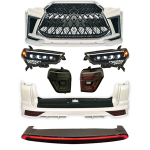 Kit <span class=keywords><strong>de</strong></span> Parachoques Delantero Completo para <span class=keywords><strong>4Runner</strong></span> 2014 2021 <span class=keywords><strong>2022</strong></span>, <span class=keywords><strong>Precio</strong></span> <span class=keywords><strong>de</strong></span> Fábrica Mengxiang - Product Image 6
