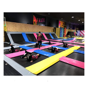 Parco Trampolini Indoor e Outdoor Standard Americano con <span class=keywords><strong>Canestro</strong></span> da <span class=keywords><strong>Basket</strong></span>, Prodotto in Cina - Product Image 1