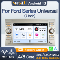Radio de Coche STWEI, Autoradio Multimedia con Carplay y Android para Ford Focus 2007, Mondeo, S-max, C-max, Kuga, Galaxy, Fiesta, Transit, Fusion