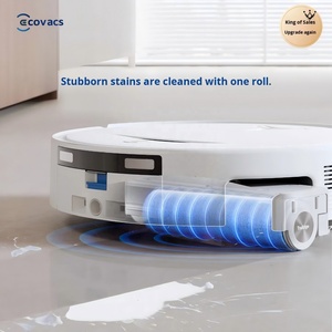 Robot Aspirador y Fregador de Pisos T80S con Motor de Escobillas, Control por Voz a través de Aplicación, Succión de 24800 Pa - Product Image 3