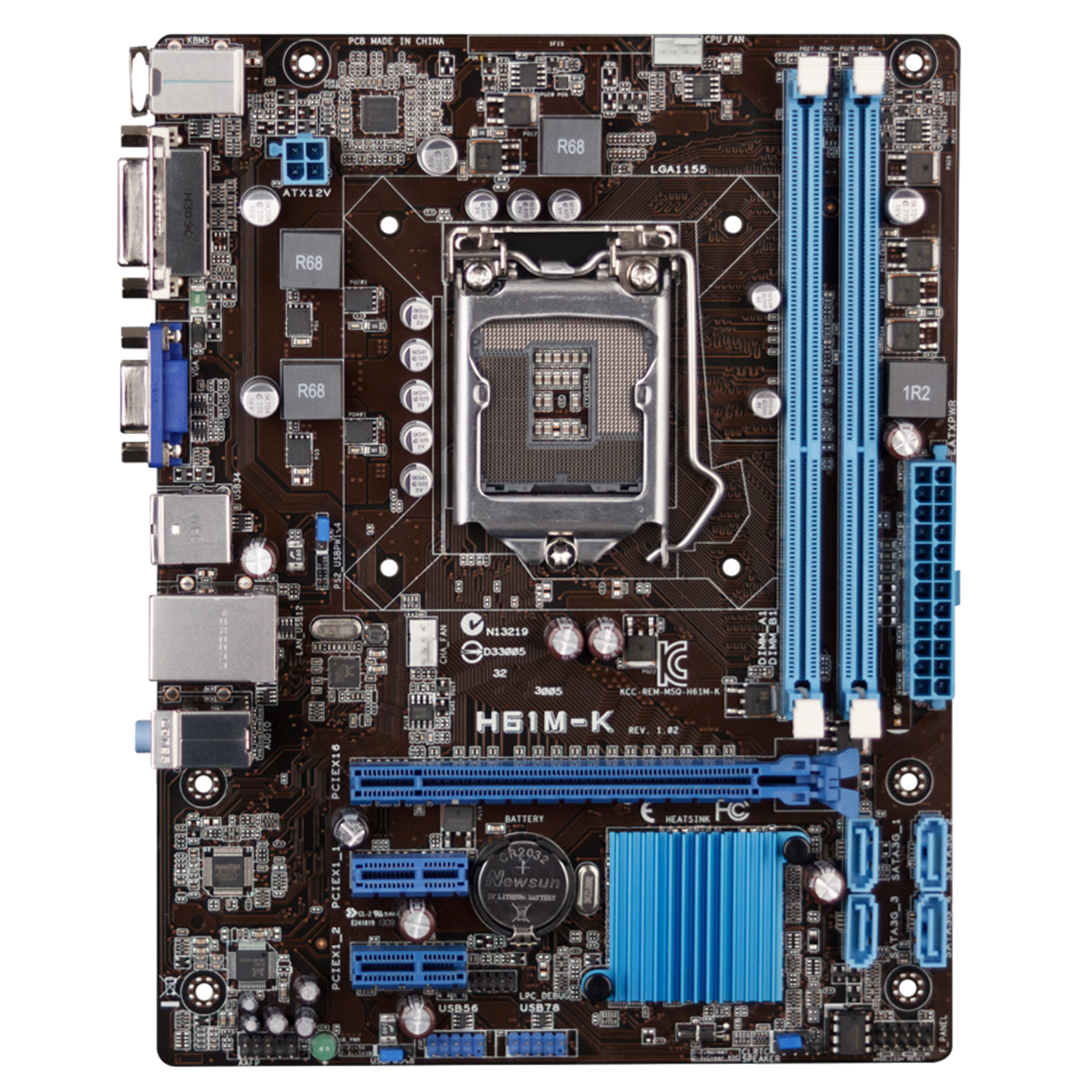 Asus Lga H61 US Motherboard P8H61M P8H61-M H61M M K C F D E LX3 LX