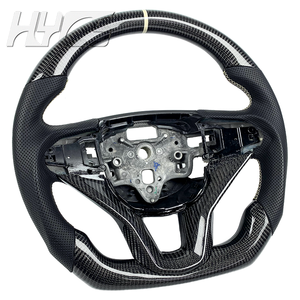Volante Deportivo Personalizado de Fibra de Carbono y Cuero para el Interior del Automóvil, Apto para <span class=keywords><strong>Cadillac</strong></span> XT6 XT5 CT6 <span class=keywords><strong>Escalade</strong></span> - Product Image 3