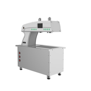 Máquina de Té Espresso Eléctrica Semiautomática Comercial con Sistema de Agua Caliente, Pantalla Táctil, Acero Inoxidable, Doble Grupo, 9 Bares de Presión - Product Image 1