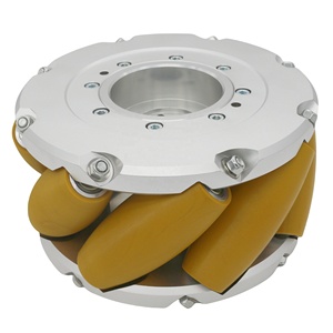 SS Industrial Heavy Duty <strong>Mecanum</strong> <strong>Wheels</strong> for Robot 280 mm 11 Inch - Product Image 6